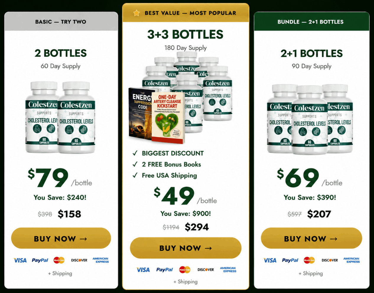 ColestZen simple two-capsule daily routine